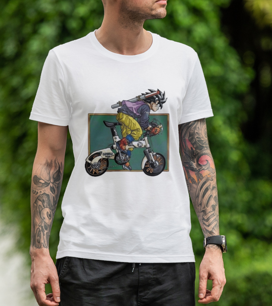 Dragon Ball Z Goku Limited Edition Cycling 34 Capsule Corp T-Shirt