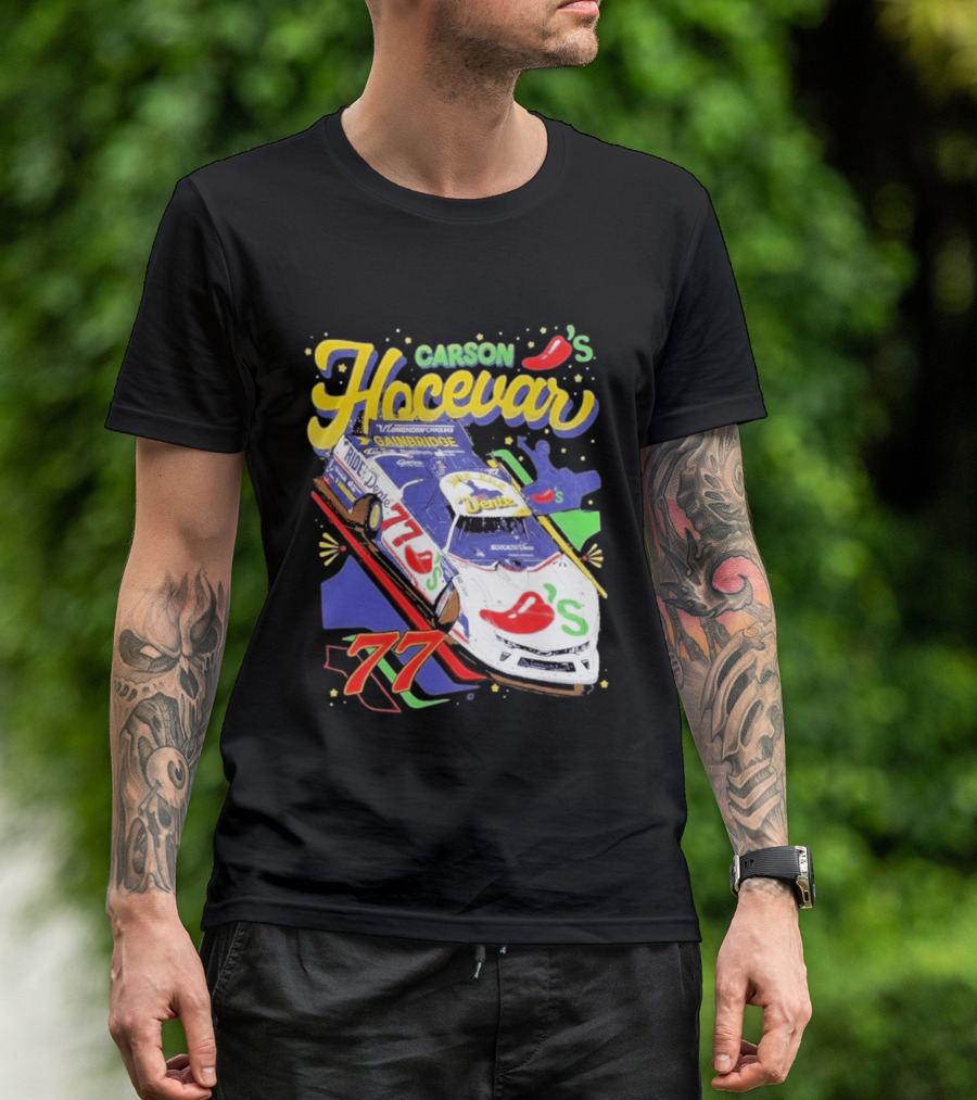 Carson Hocevar 77 Chili's Racecar Gainbridge Venturini Motorsports T-Shirt