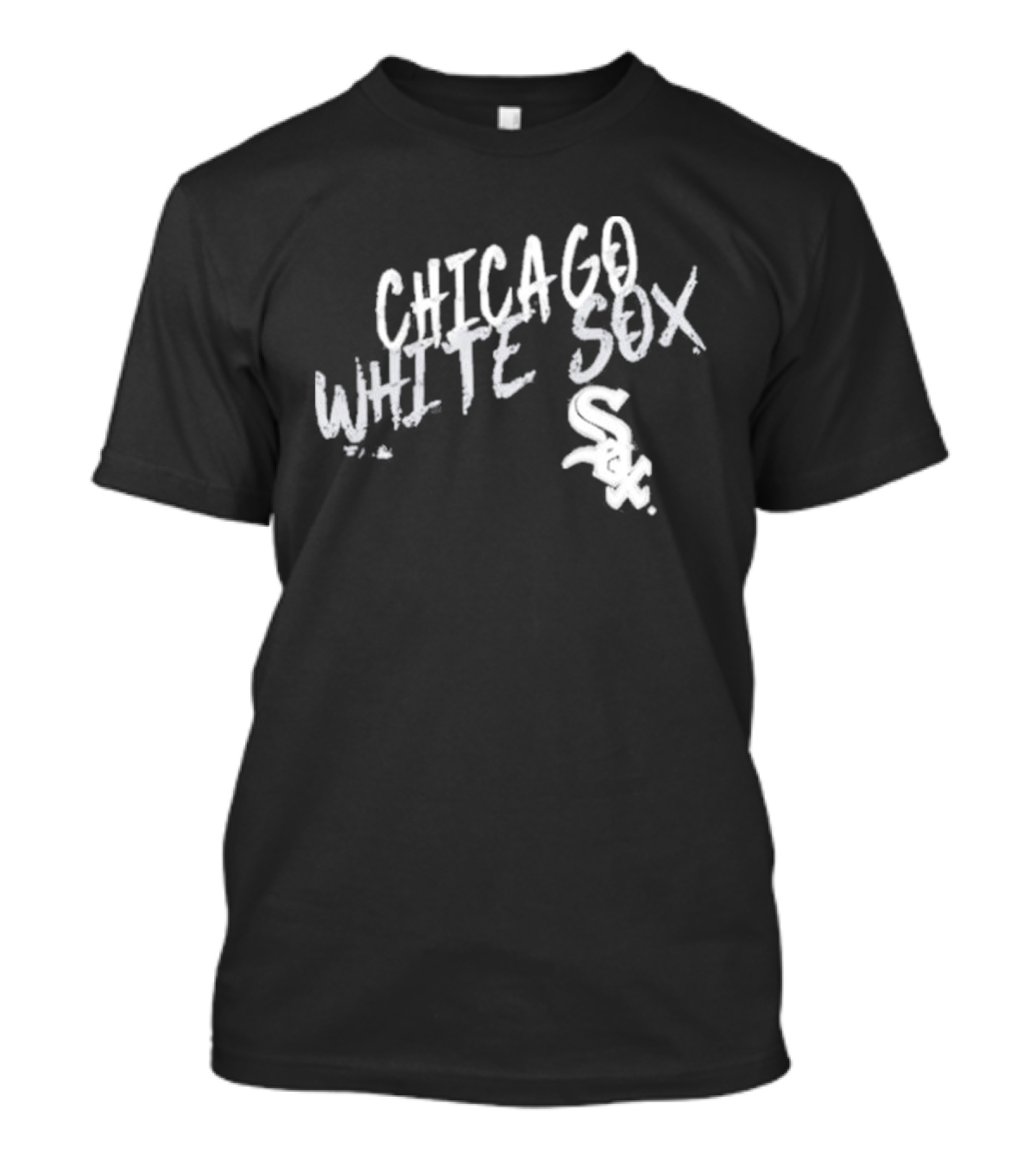 Chicago White Sox White Sox Hustle Script Style Team Spirit T-Shirt