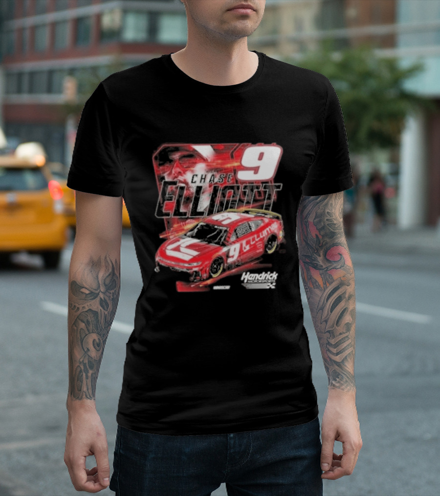Hendrick Motorsports Chase Elliott #9 Llumar Racing Car T-Shirt