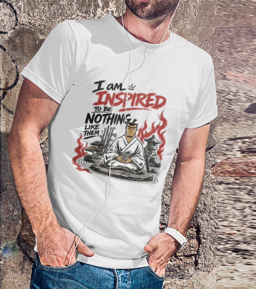 I Am Inspired To Be Nothing Like Them Third Eye Kingdom Be Different T-Shirt