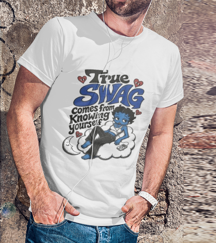True Swag Comes From Knowing Yourself Third Eye Kingdom Self Knowledge T-Shirt
