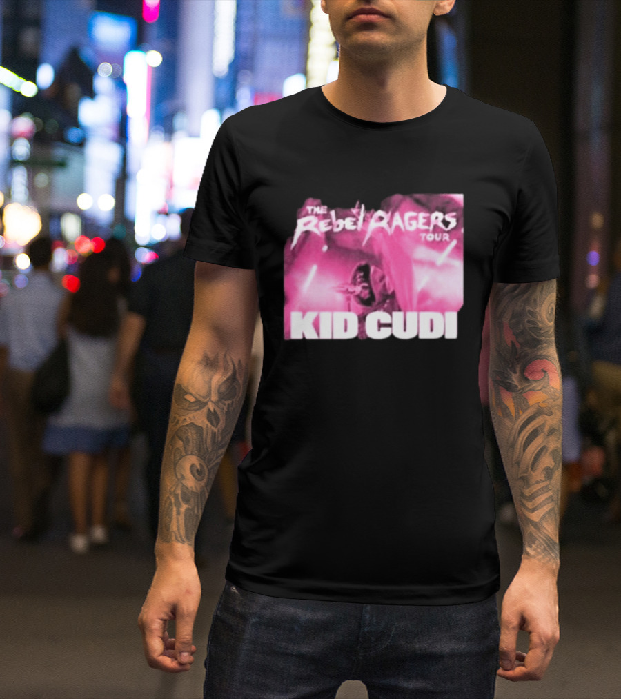 Kid Cudi 2026 The Rebel Ragers Tour Dates T-Shirt