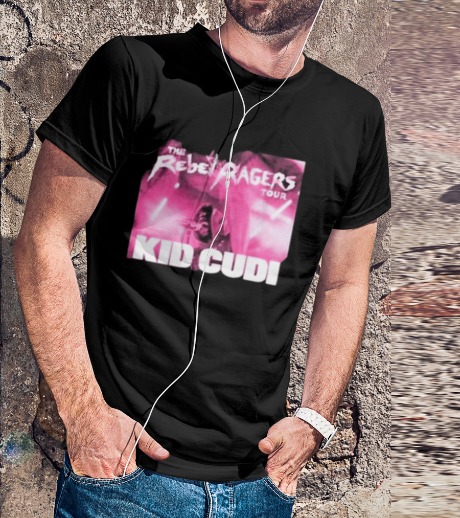 Kid Cudi 2026 The Rebel Ragers Tour Dates T-Shirt