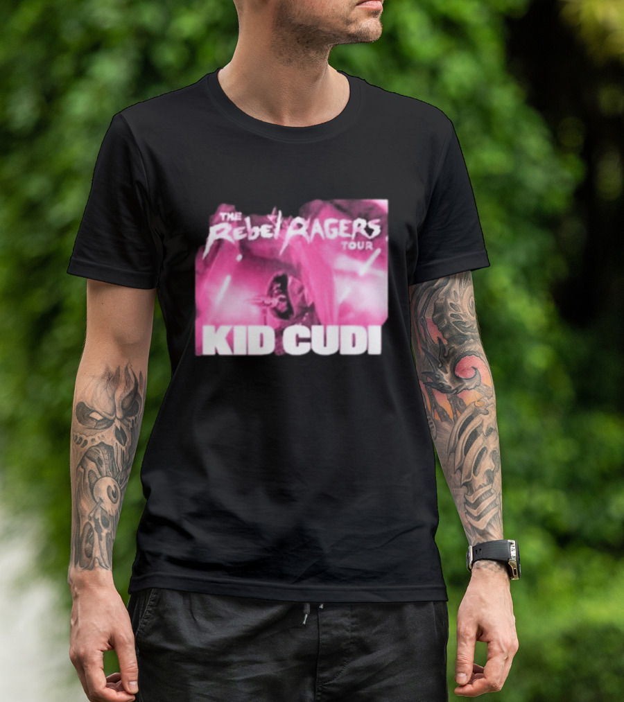 Kid Cudi 2026 The Rebel Ragers Tour Dates T-Shirt