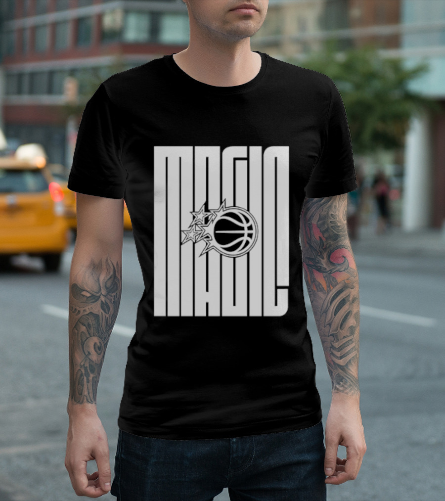 Orlando Magic Basketball Team Logo NBA Merchandise T-Shirt