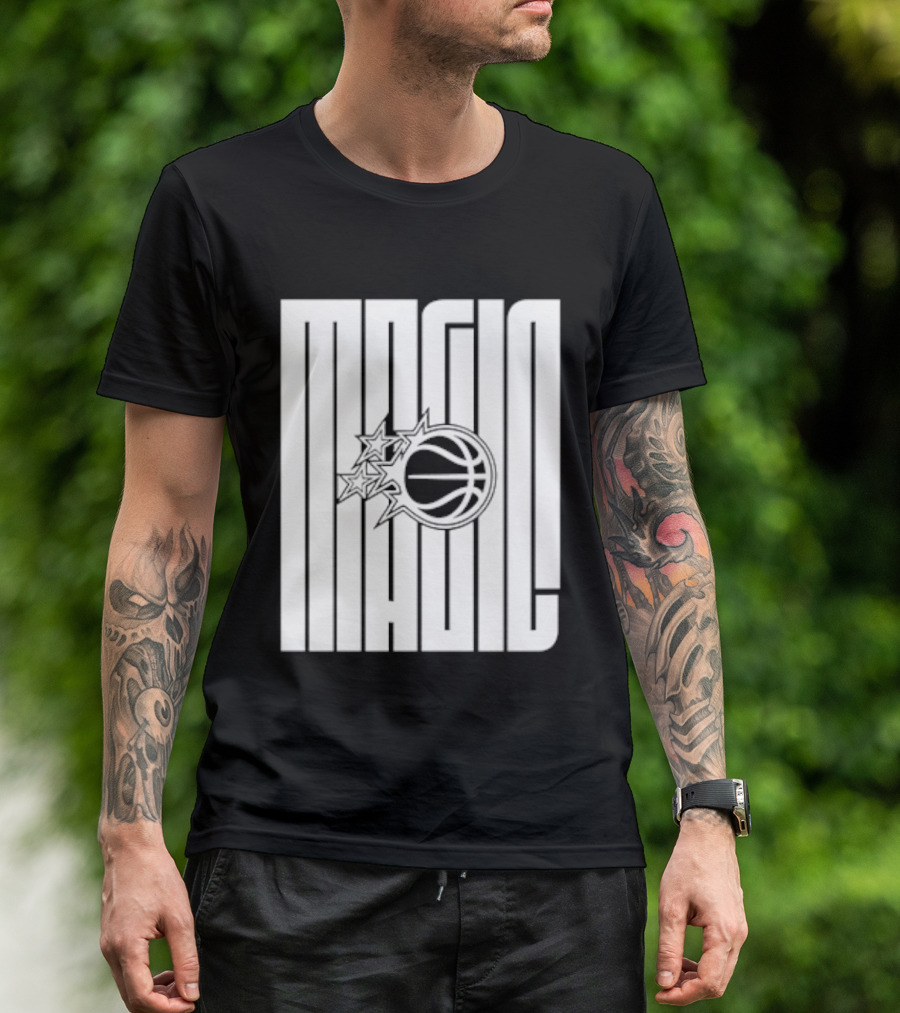Orlando Magic Basketball Team Logo NBA Merchandise T-Shirt