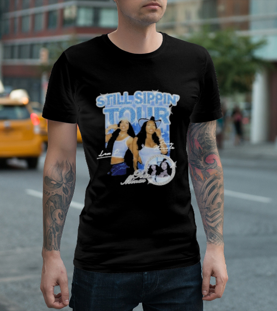 Pour Minds Still Sippin Tour Lex P Drea Nicole T-Shirt