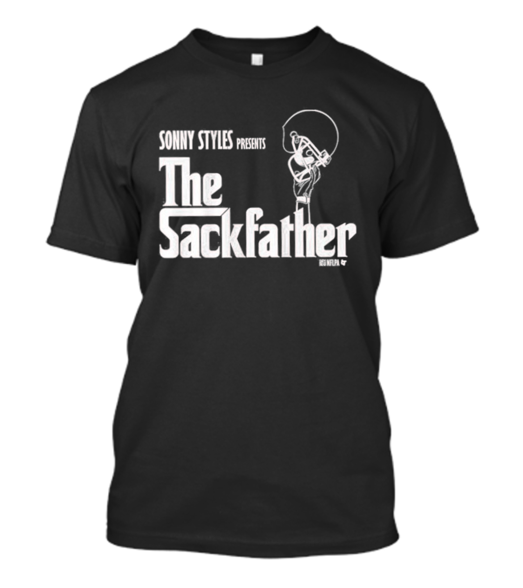 Sonny Styles Presents The Sackfather Helmet T-Shirt