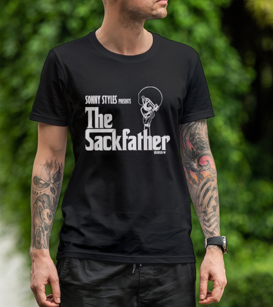 Sonny Styles Presents The Sackfather Helmet T-Shirt