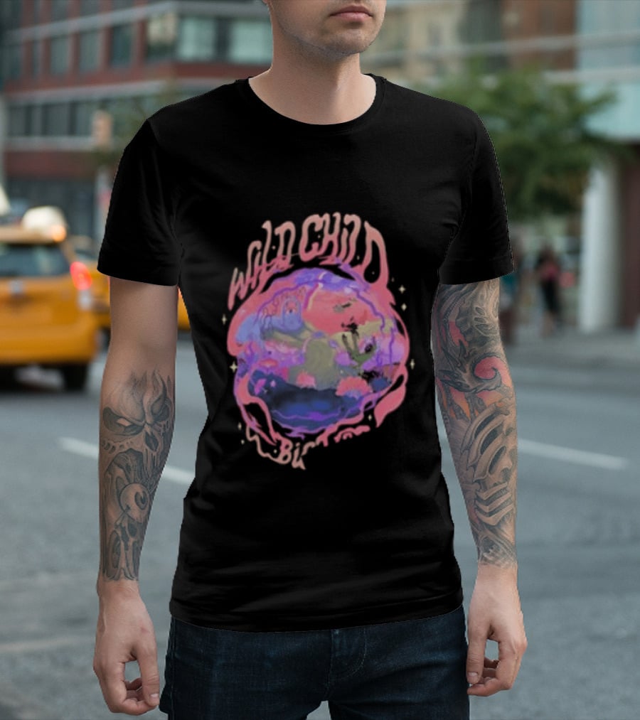 Big Wild Universe 2025 Tour Psychedelic Earth T-Shirt