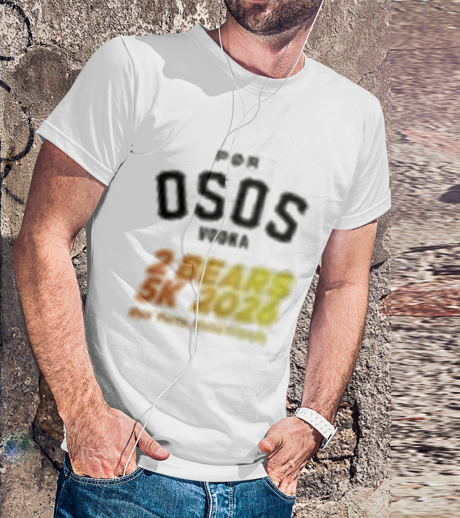 Por Osos Vodka 2 Bears 5K 2026 Event T-Shirt