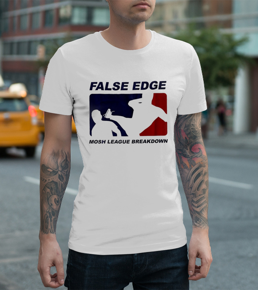 False Edge Mosh League Breakdown Silhouette Action T-Shirt