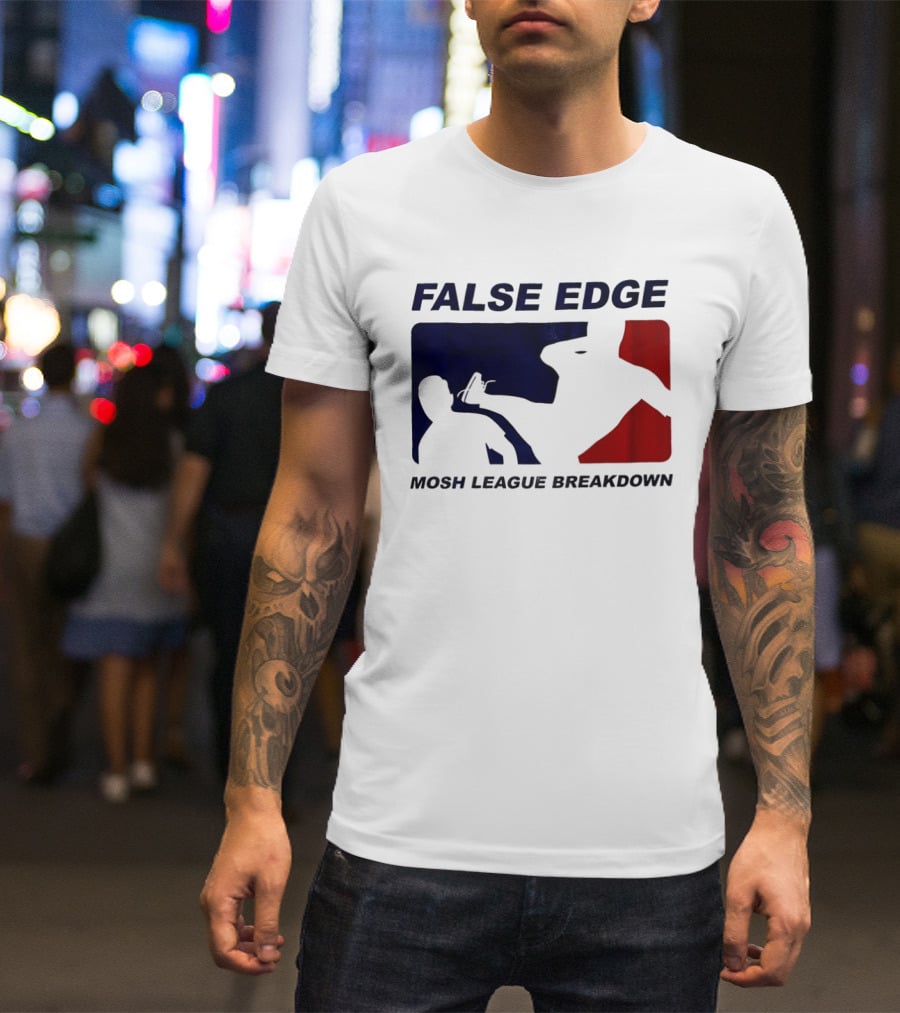 False Edge Mosh League Breakdown Silhouette Action T-Shirt