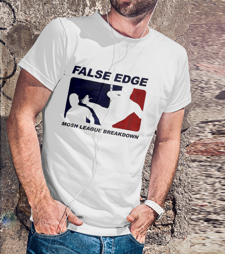 False Edge Mosh League Breakdown Silhouette Action T-Shirt