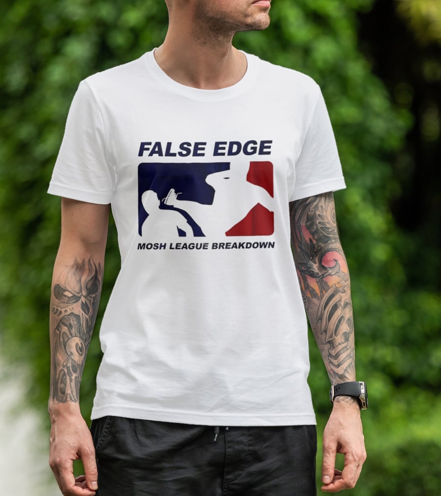 False Edge Mosh League Breakdown Silhouette Action T-Shirt
