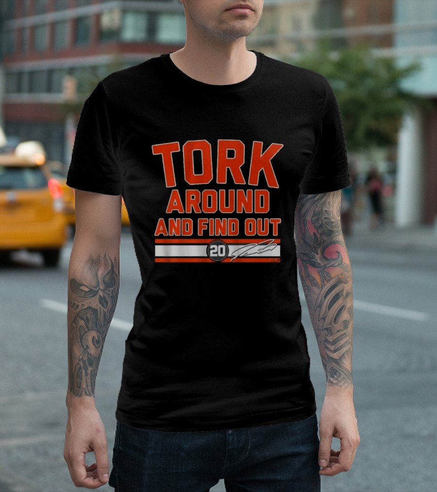 Tork Around And Find Out Spencer Torkelson Baseball T-Shirt
