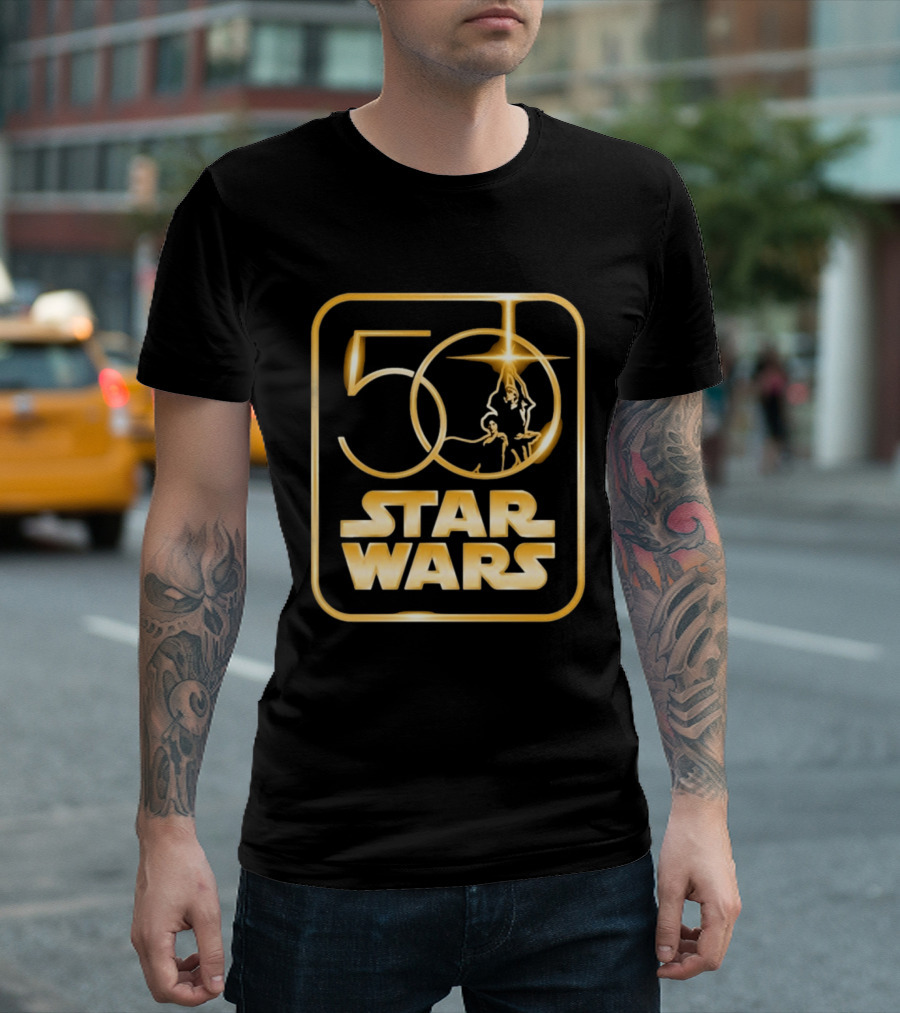 Star Wars 50th Anniversary Golden Celebration T-Shirt