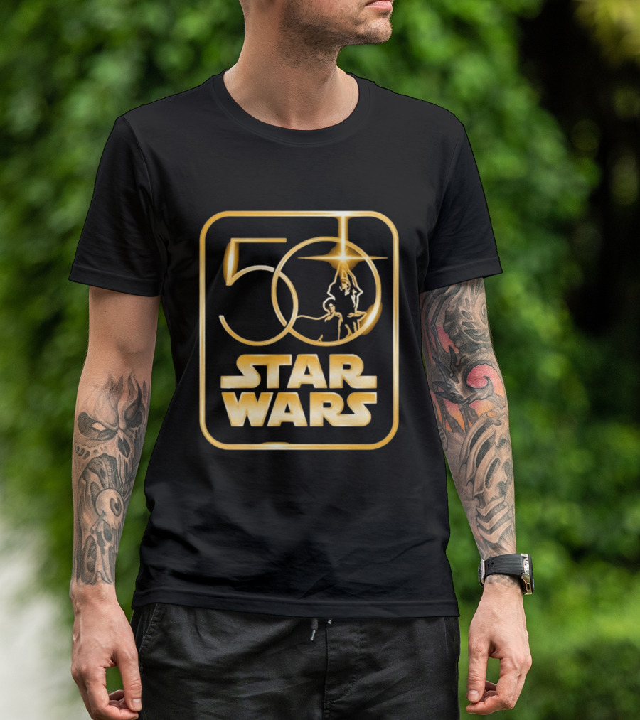 Star Wars 50th Anniversary Golden Celebration T-Shirt
