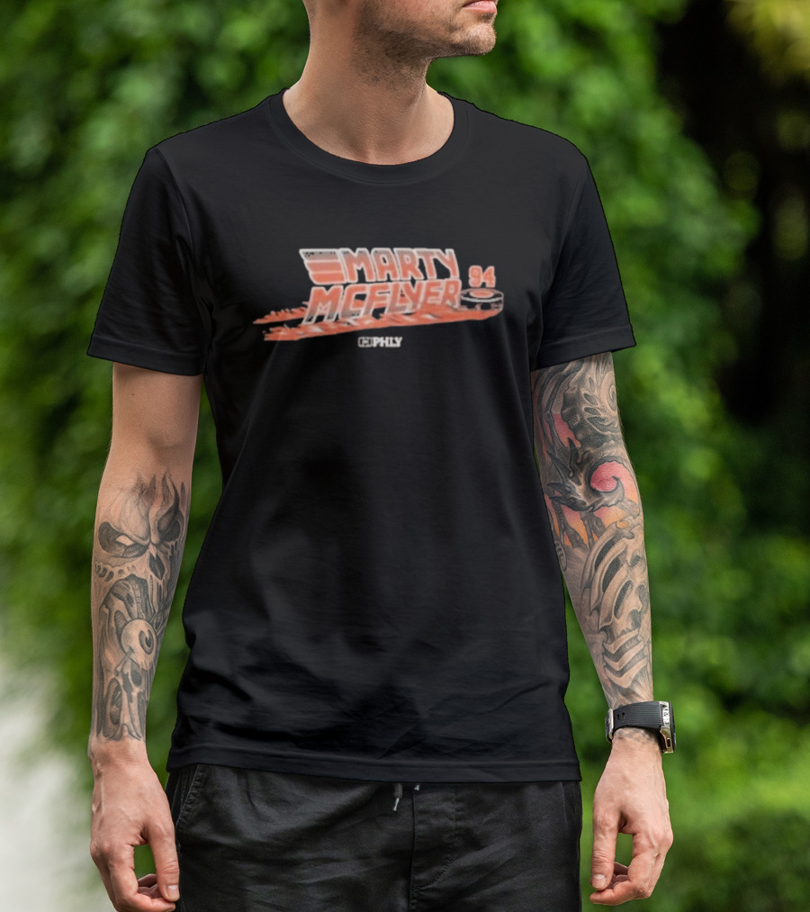 Marty McFlyer 94 Allcity Network Phly McFly T-Shirt