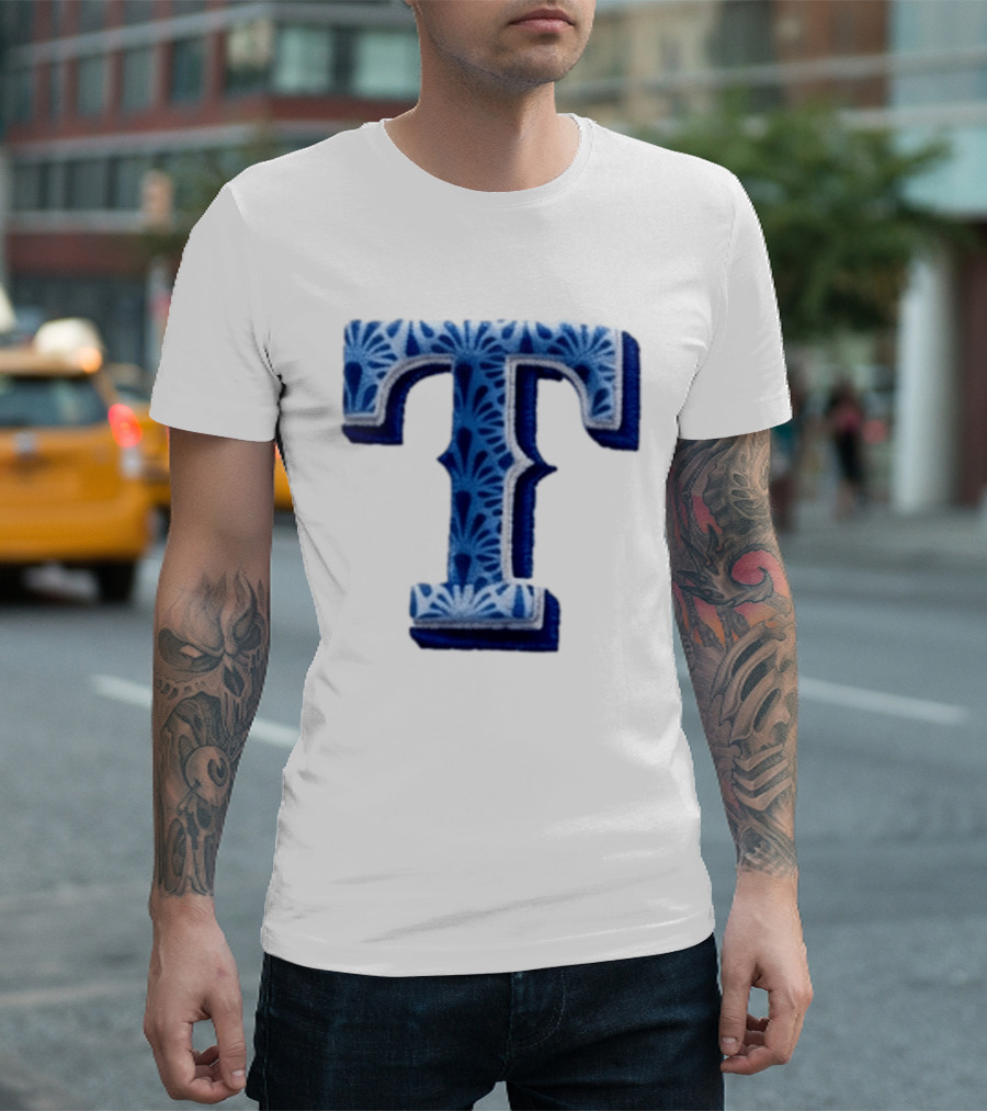2026 Rangers Mexican Heritage Hat Giveaway T-Shirt
