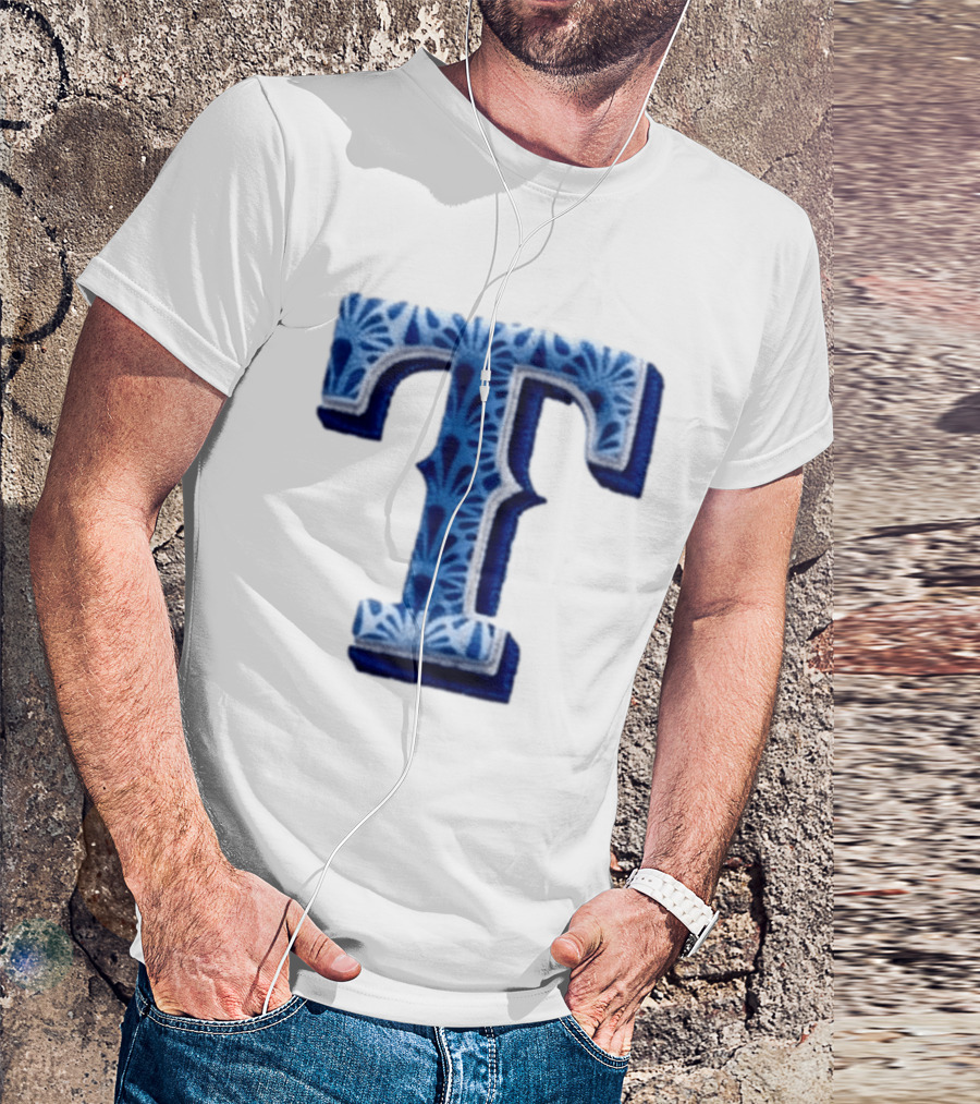 2026 Rangers Mexican Heritage Hat Giveaway T-Shirt