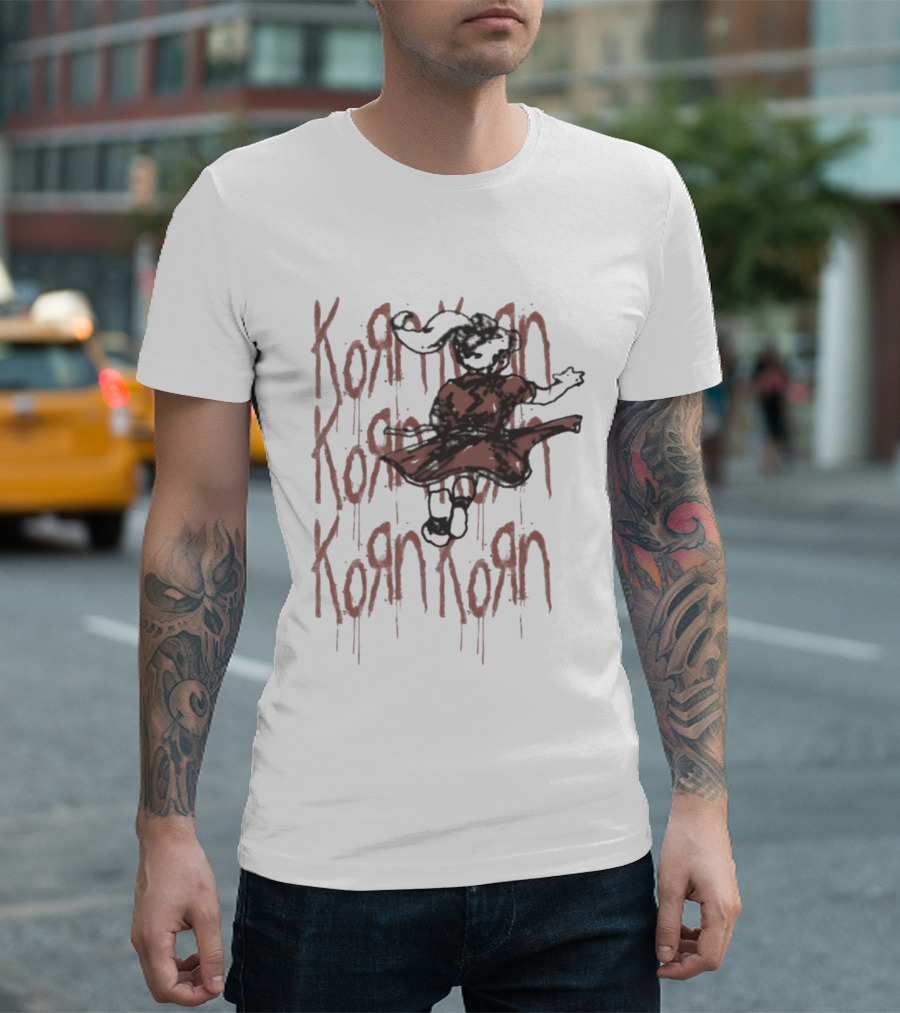 Korn Follow The Leader Drip T-Shirt