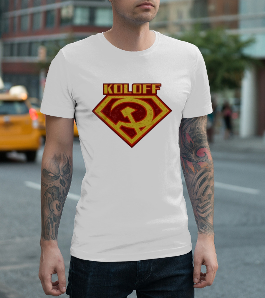 Koloff Hero With Hammer And Sickle Symbol Pro Wrestling Tees T-Shirt