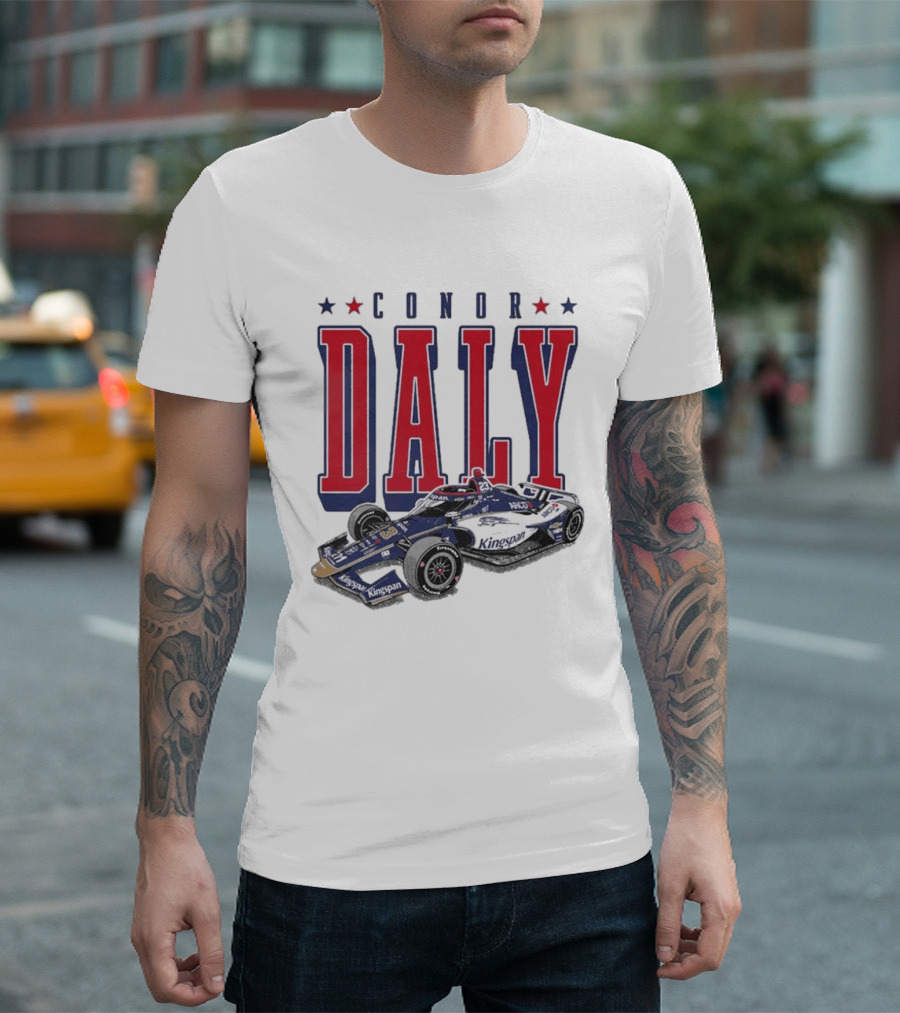 Conor Daly Kingspan 2026 Racing IndyCar T-Shirt