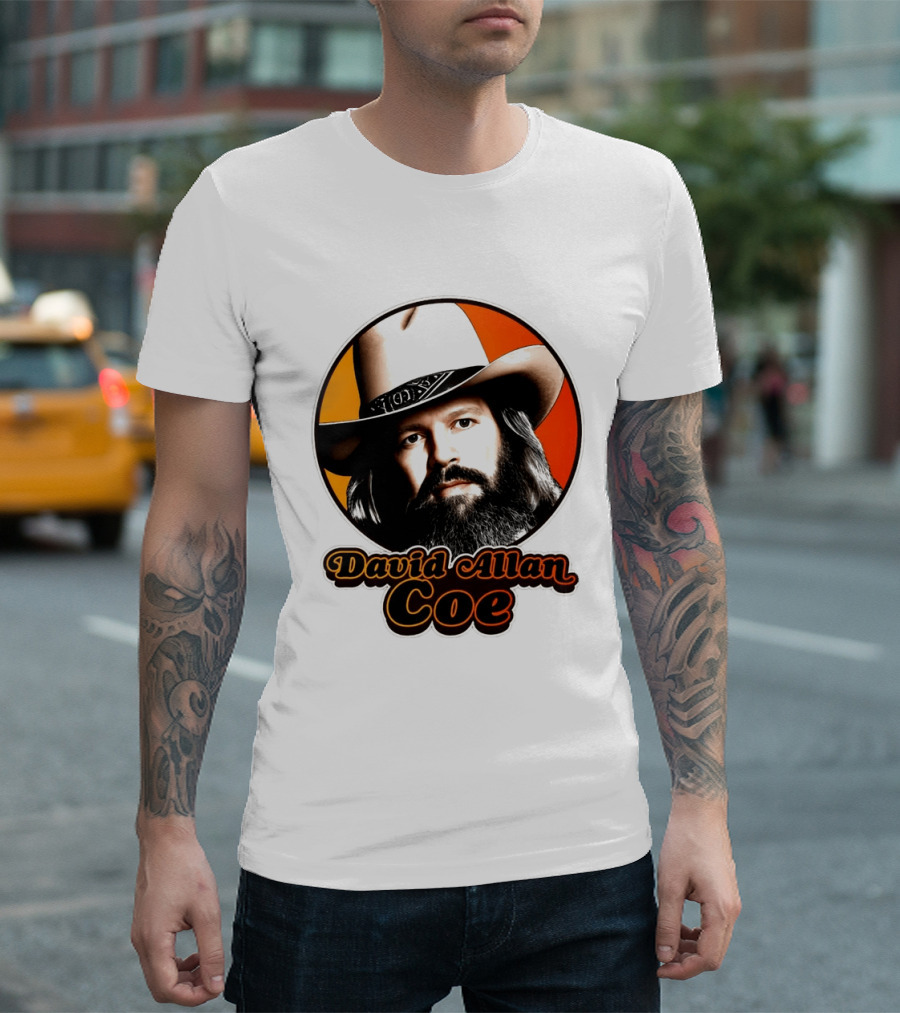 David Allan Coe Memories Legend RIP Cowboy Hat T-Shirt