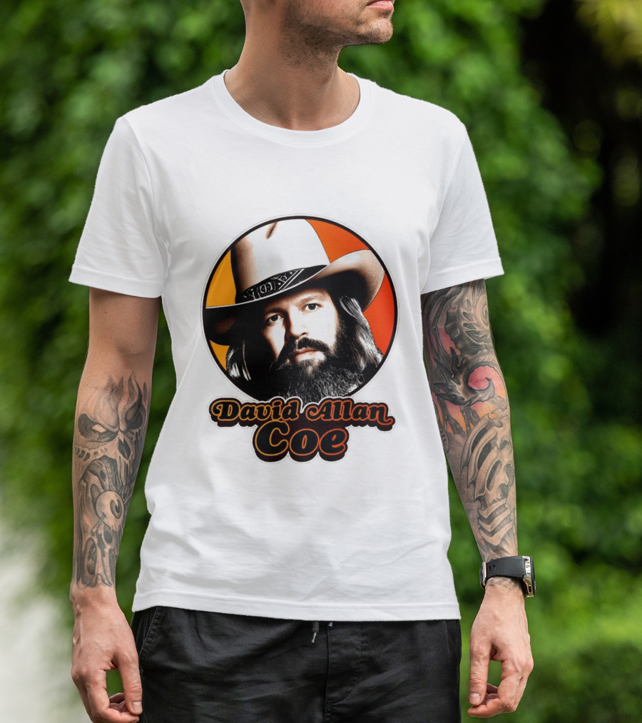 David Allan Coe Memories Legend RIP Cowboy Hat T-Shirt