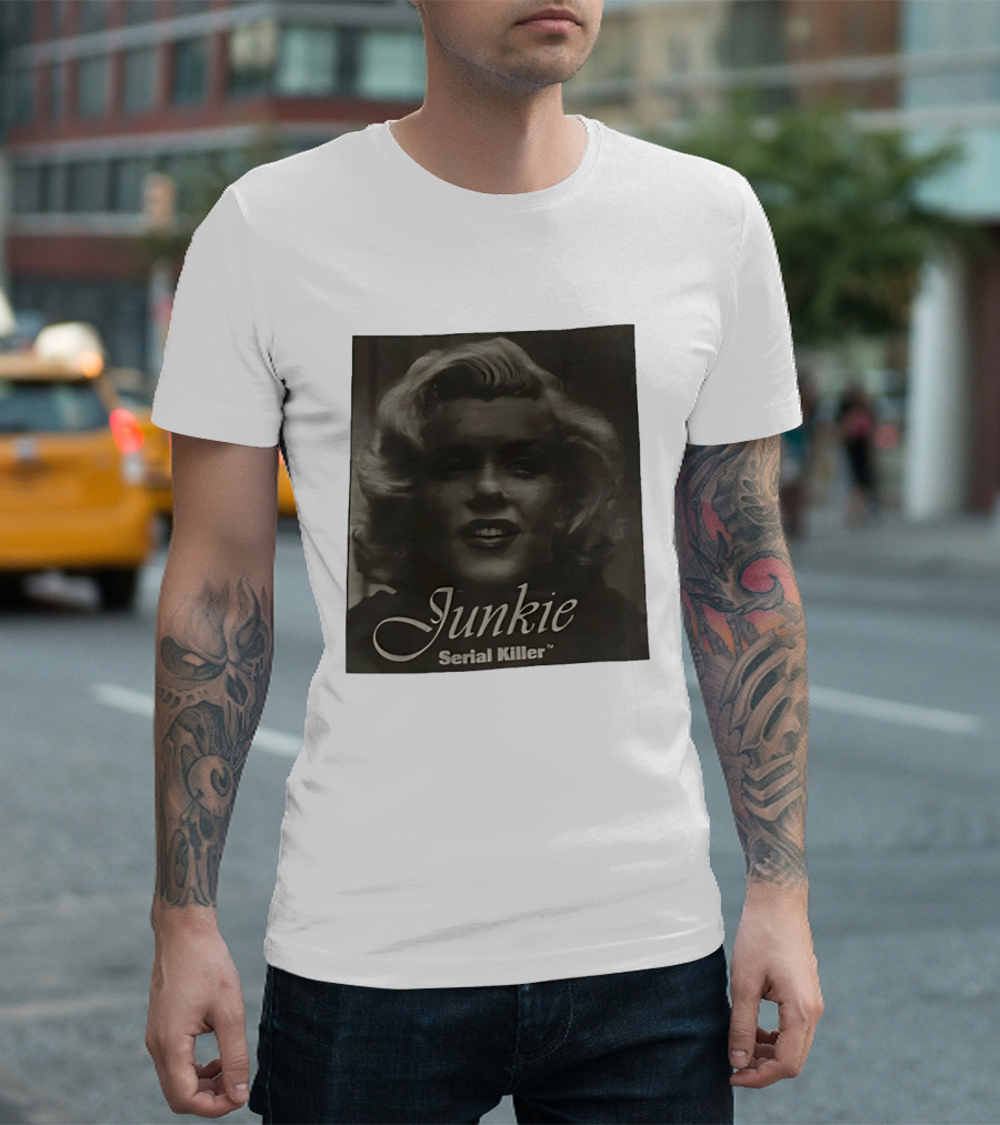Junkie Serial Killer Retro Hollywood T-Shirt