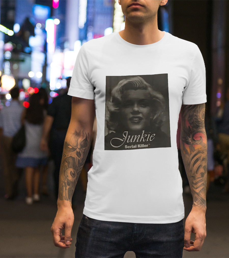 Junkie Serial Killer Retro Hollywood T-Shirt