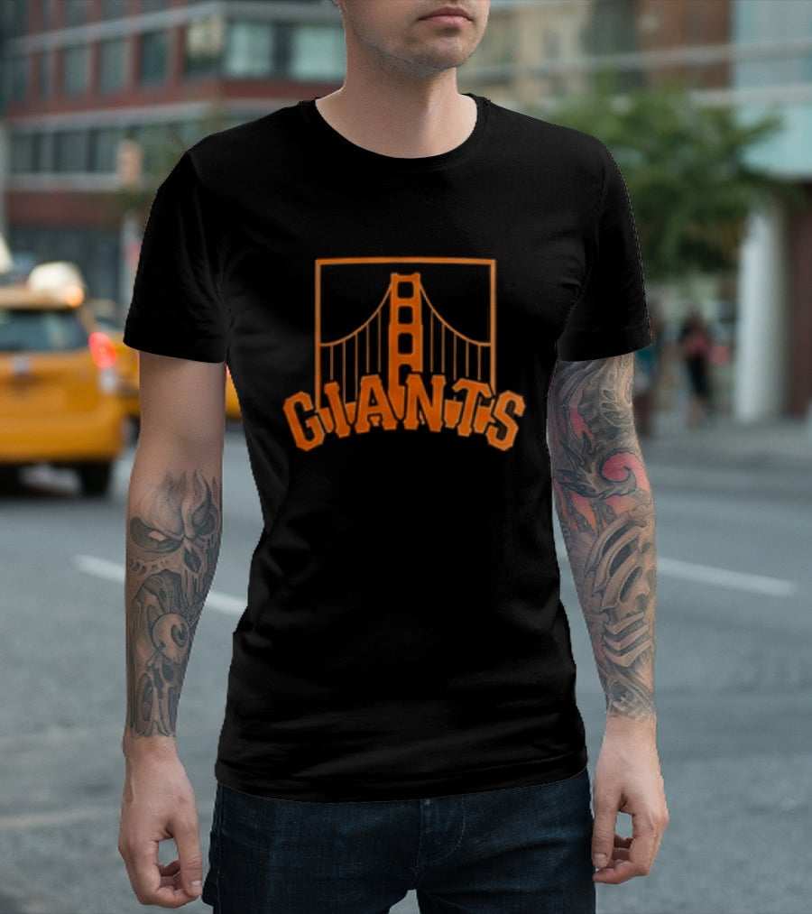 2026 Giants Mini Cooler Cup Golden Gate Bridge T-Shirt