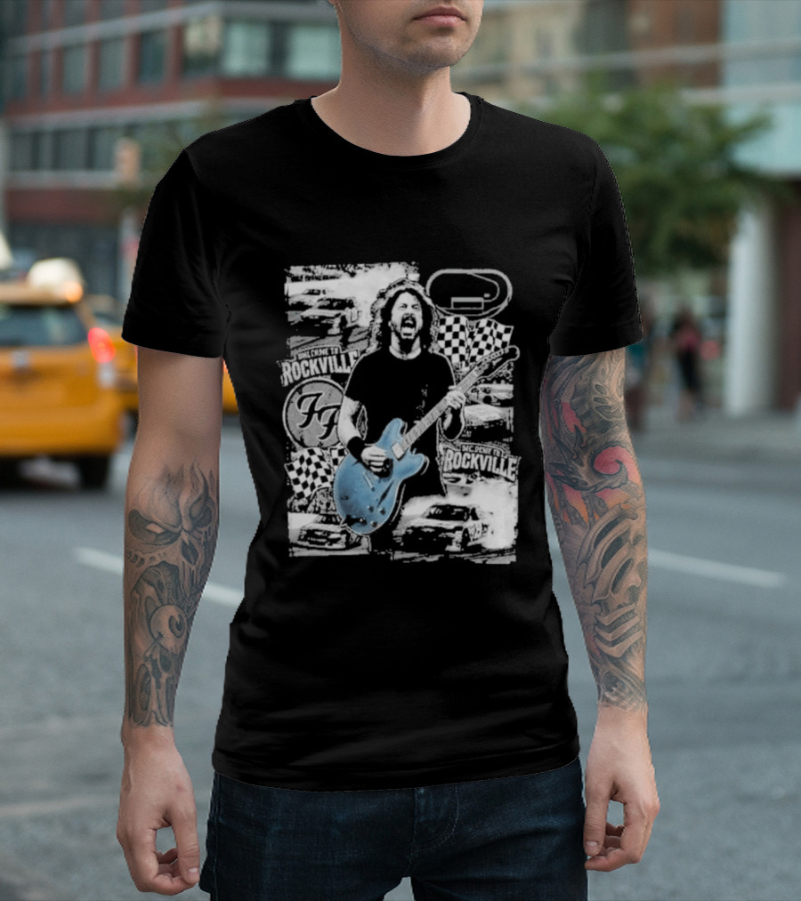 Foo Fighters Welcome To Rockville 2026 May 8 Daytona International Speedway NASCAR Daytona 500 T-Shirt