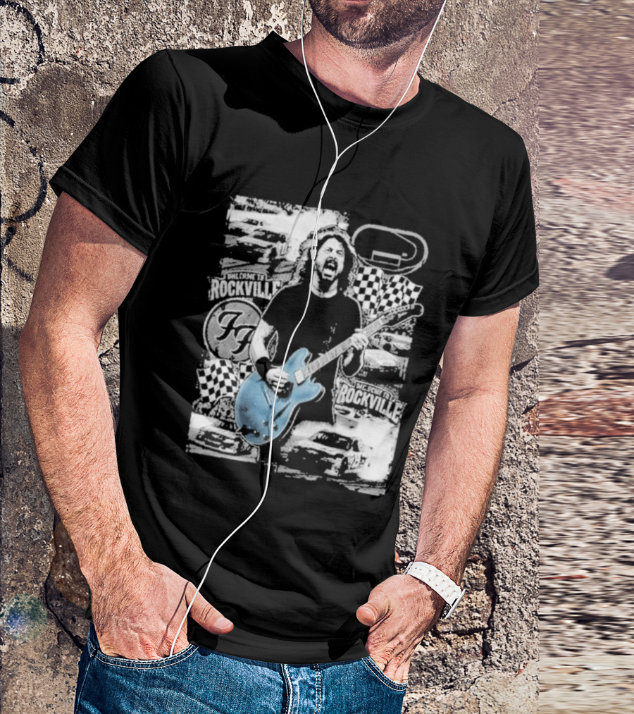 Foo Fighters Welcome To Rockville 2026 May 8 Daytona International Speedway NASCAR Daytona 500 T-Shirt