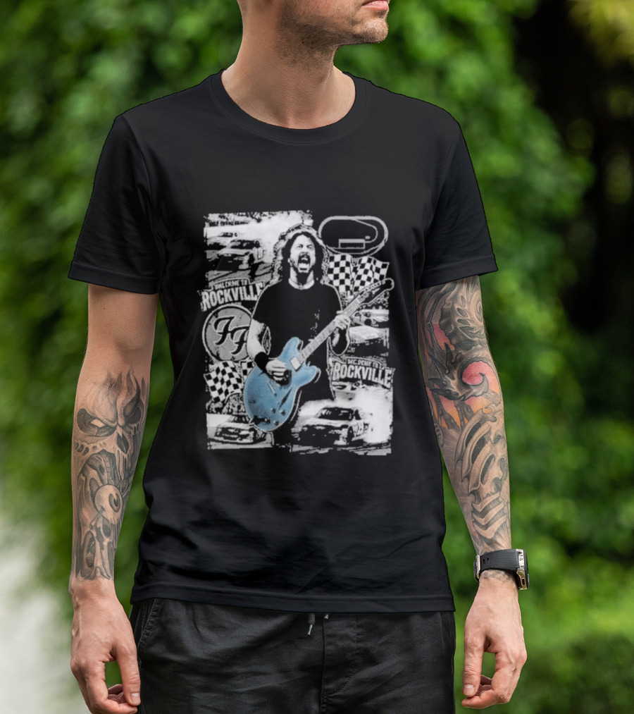 Foo Fighters Welcome To Rockville 2026 May 8 Daytona International Speedway NASCAR Daytona 500 T-Shirt