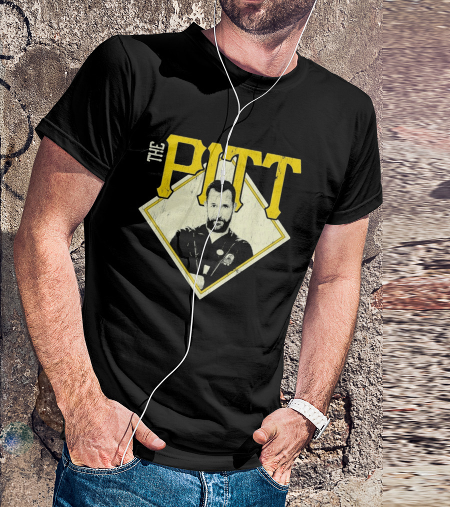 Robby The Pitt Vintage Style FSG Prints T-Shirt