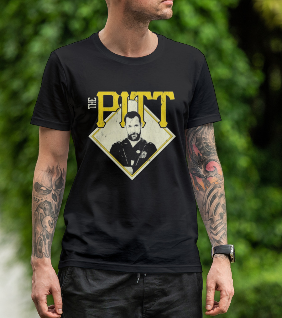 Robby The Pitt Vintage Style FSG Prints T-Shirt