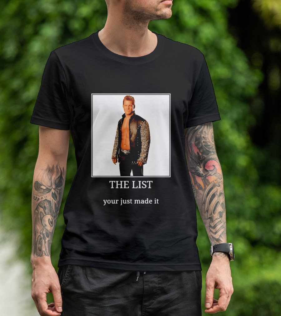 Chris Jericho The List Your Just Made It T-Shirt