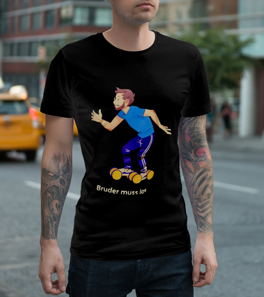 Bruder Muss Los Skater Man Adventure T-Shirt