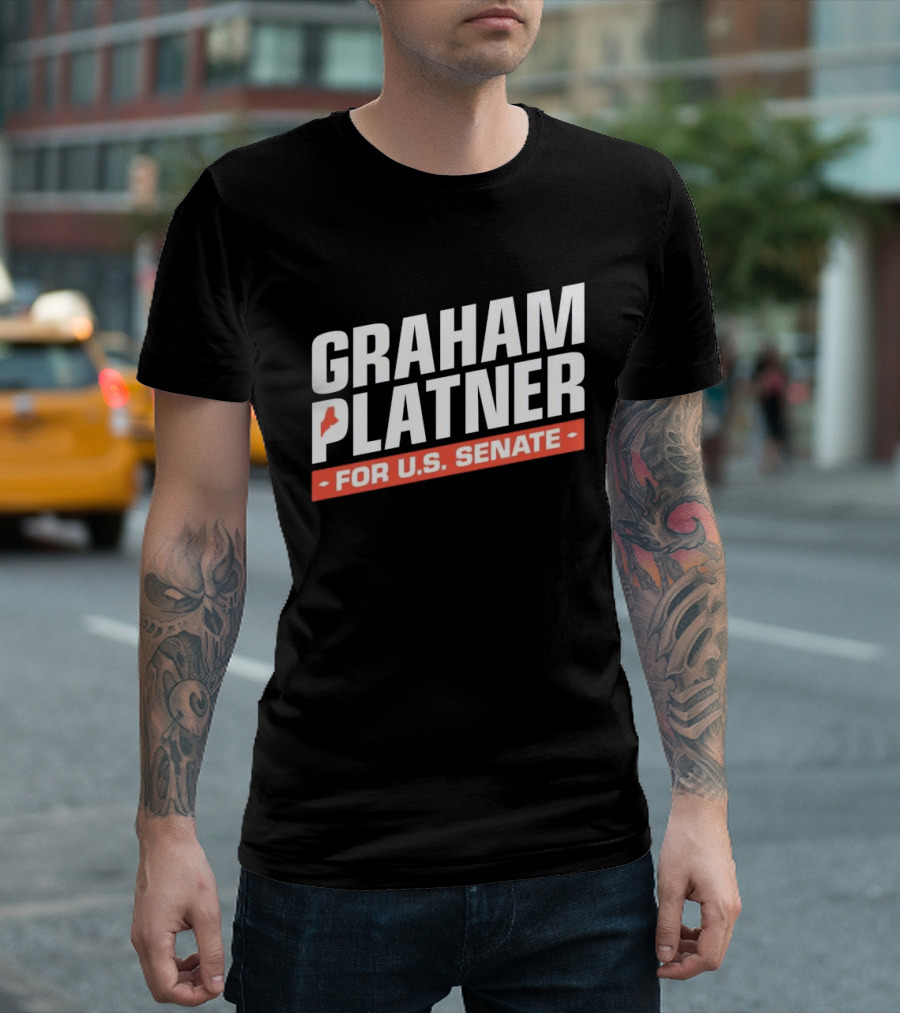 Graham Platner For U.S. Senate Campaign Political Elect T-Shirt