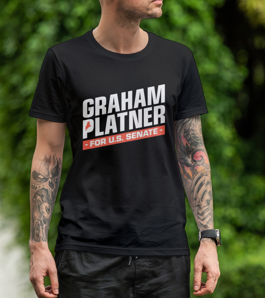 Graham Platner For U.S. Senate Campaign Political Elect T-Shirt
