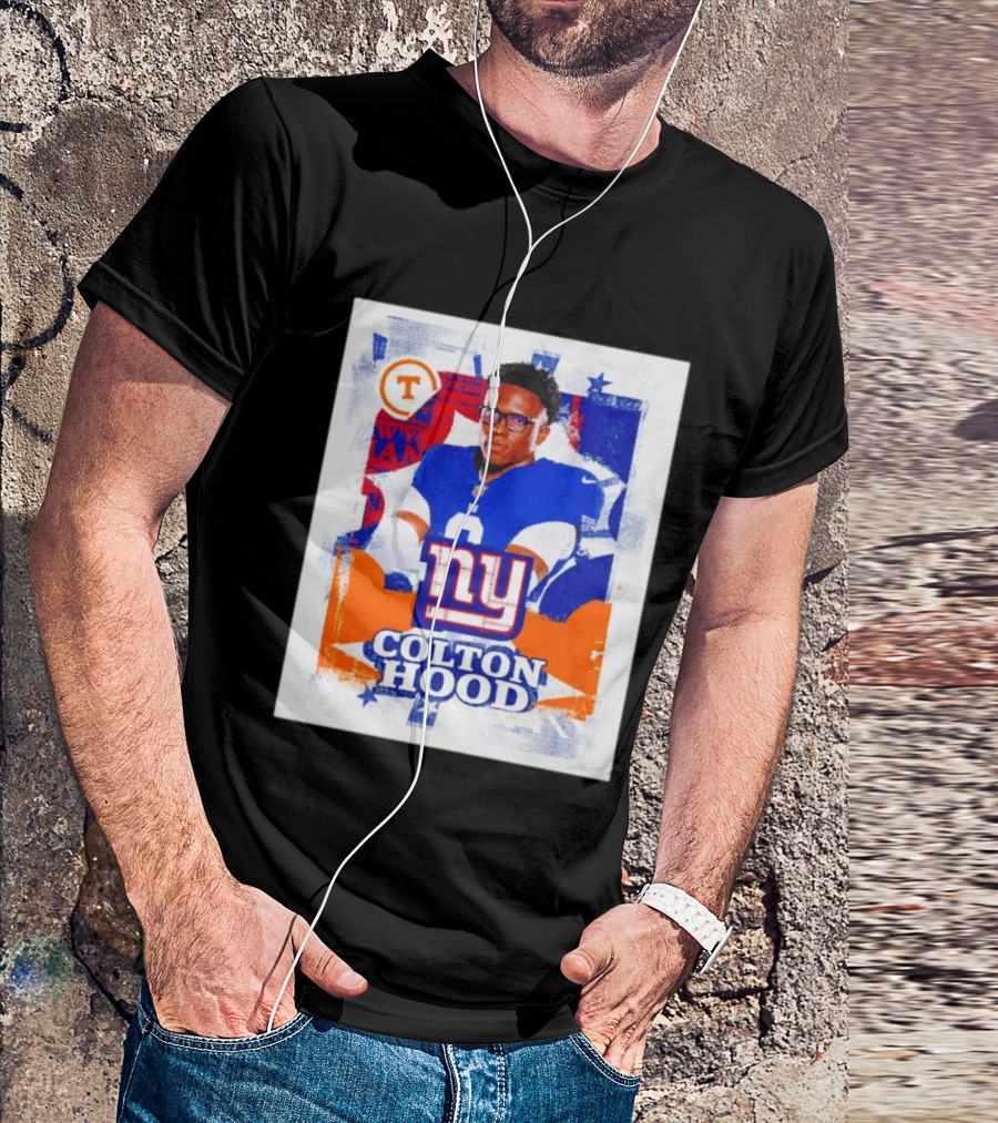 Colton Hood New York Giants 2026 Draft NY Giants Football T-Shirt