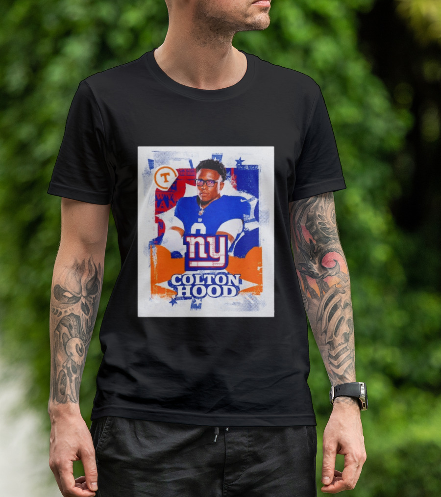 Colton Hood New York Giants 2026 Draft NY Giants Football T-Shirt