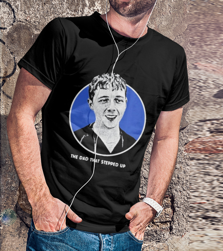 Huckleberry Finn The Dad That Stepped Up Vintage Style Circle T-Shirt