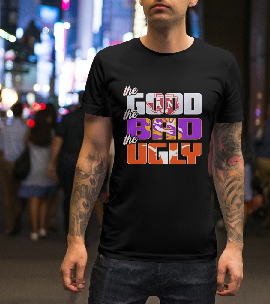 Texas A&M Aggies The Good The Bad The Ugly T-Shirt