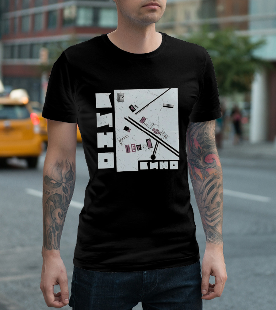 Posledniy Geroy Kino Soviet Rock Band 1989 Album Cover T-Shirt