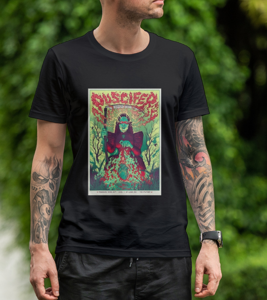 Puscifer Normal Isn't Chesterfield MO Apr 30 2026 St Louis MO The Factory T-Shirt