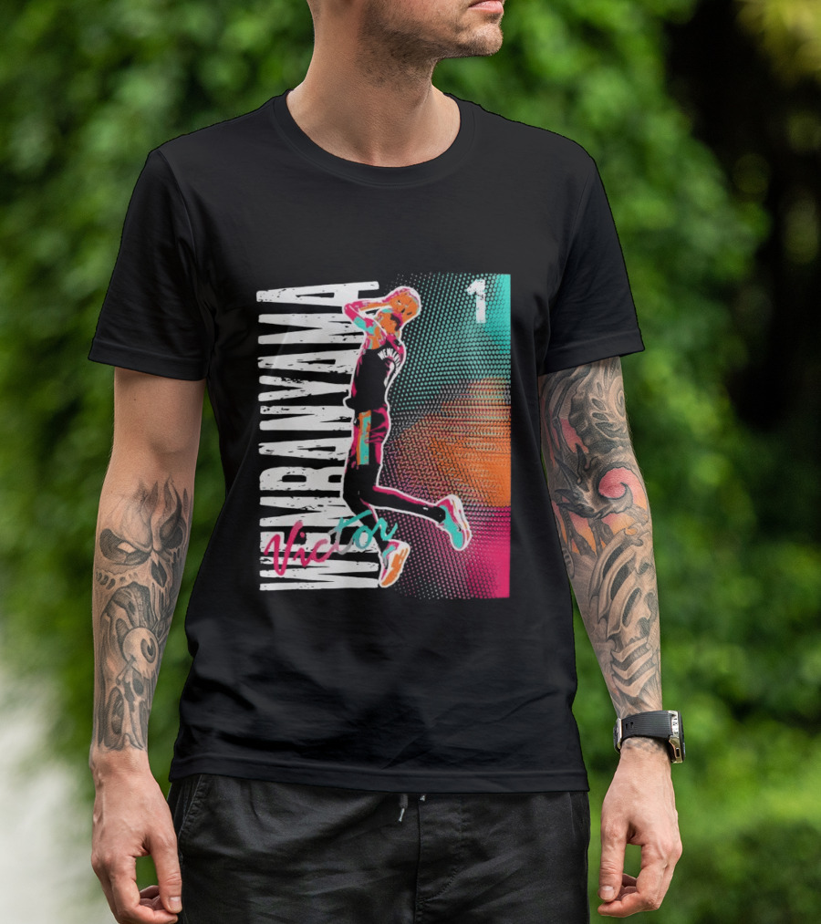 San Antonio Spurs Victor Wembanyama To The Victor Goes The Spoils 1 T-Shirt